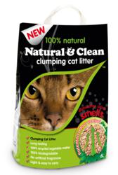 Natural and Clean Natural Clumping Cat Litter